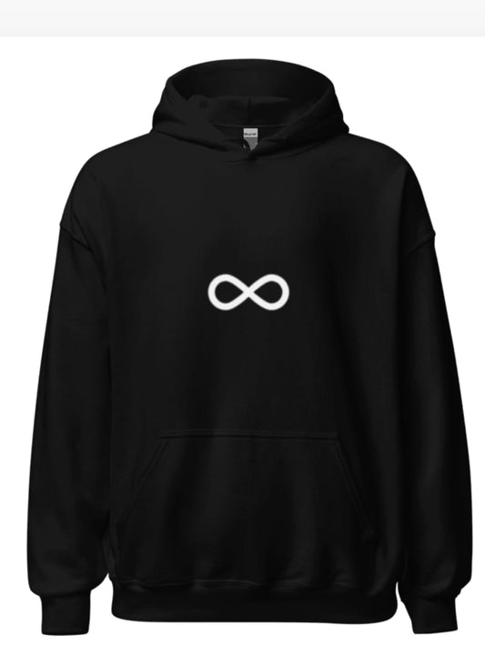 MINDiT Men's Black Hoodie