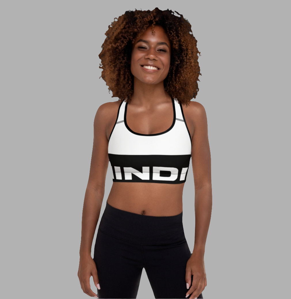 MINDIT Intensity Sports Bra Black Stripe
