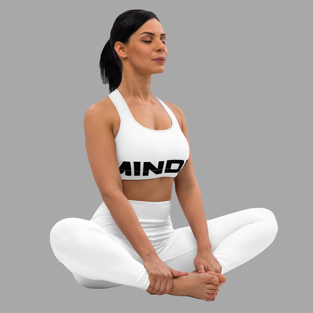 MINDIT Intensity Sports Bra White.